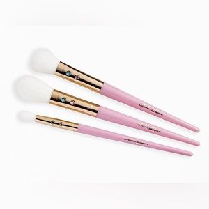 NEW SLMissGlam Cotton Candy Makeup Brush Trio | Highlight Contour Powder Set